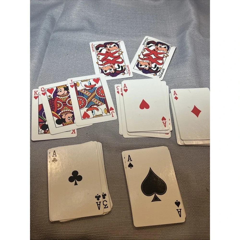 Disney Magic Kingdom‎ Club 1985 Cards Mickey Mouse 2 Complete Card Sets Vintage